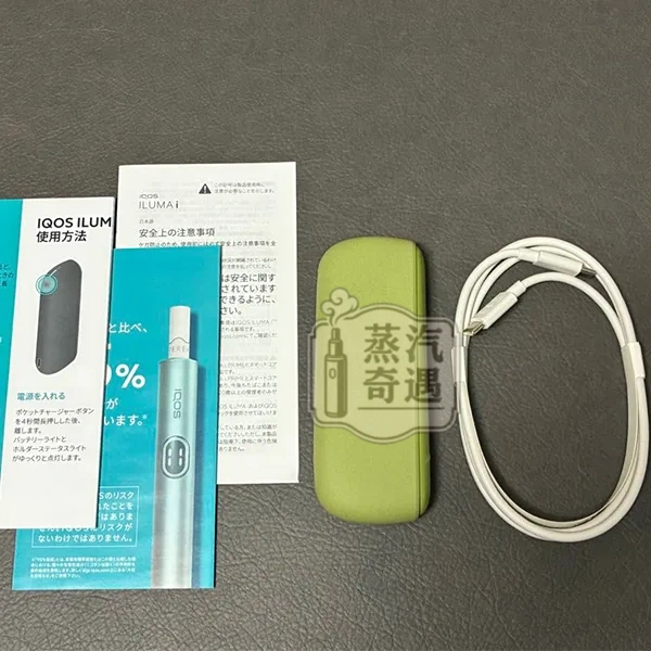 IQOS ILUMA I標準版 葉綠色主機展示