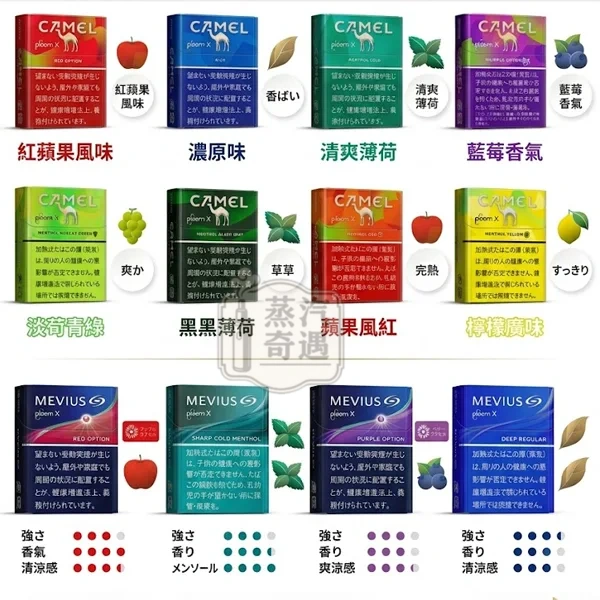 MEVIUS-CAMEL七星加熱菸口味Ploom-X加熱煙主機專用
